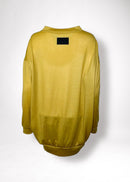 46 JENNY V-NECK TOP / HIGH GAUGE PURE WOOL JERSEY - C11