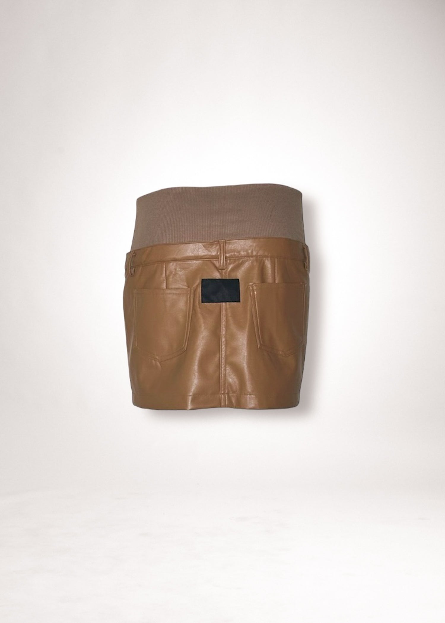 64 KATIE MINI SKIRT / VEGAN LEATHER - C11