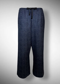 41 ALISON TROUSERS WITH POCKETS / WOOLY TWEEDY JERSEY - C11