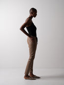 ELLY TROUSERS / VEGAN LEATHER - C8