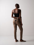 ELLY TROUSERS / VEGAN LEATHER - C8