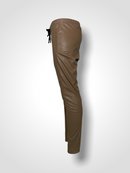 ELLY TROUSERS / VEGAN LEATHER - C8