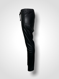 ELLY TROUSERS / VEGAN LEATHER - C8