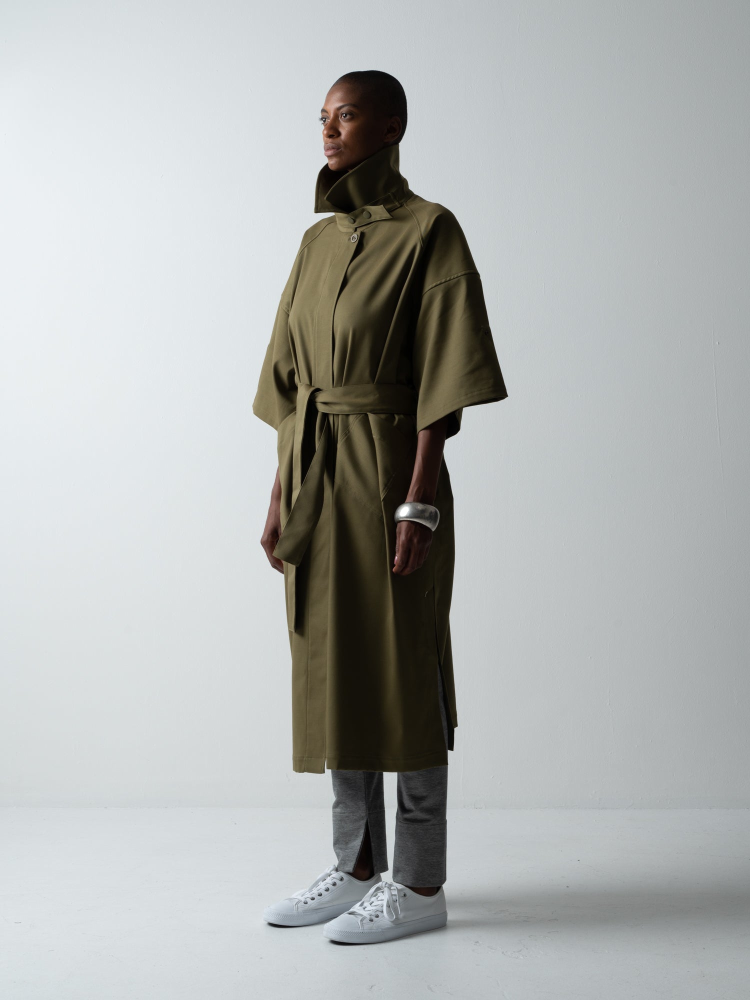 HOLLY COAT / TW STRETCH TWILL - C8
