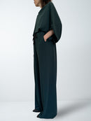 ALISON TROUSERS / MAT STRECH PONCH - ONLINE STORE EXCLUSIVE