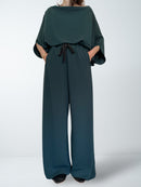 ALISON TROUSERS / MAT STRECH PONCH - ONLINE STORE EXCLUSIVE