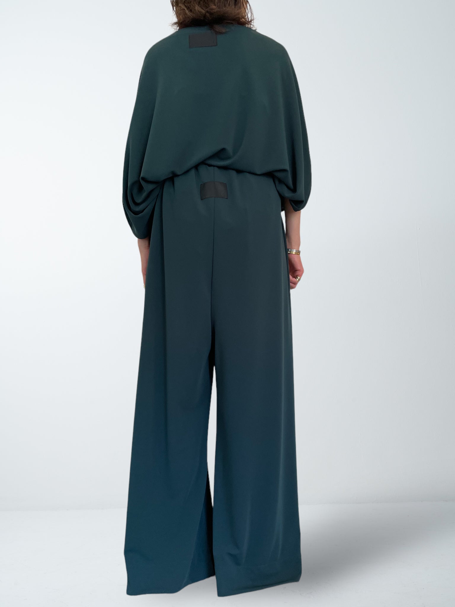 ALISON TROUSERS / MAT STRECH PONCH - ONLINE STORE EXCLUSIVE