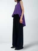 ALISON TROUSERS / MAT STRECH PONCH - ONLINE STORE EXCLUSIVE